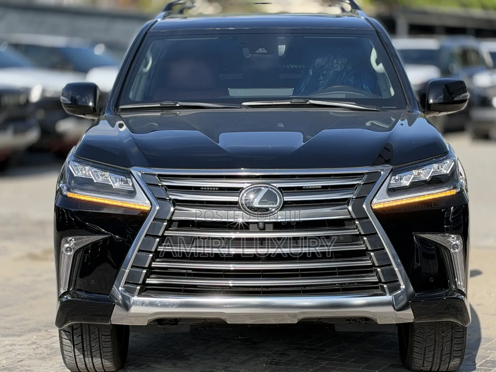 New Lexus LX 570 AWD 2021 Black