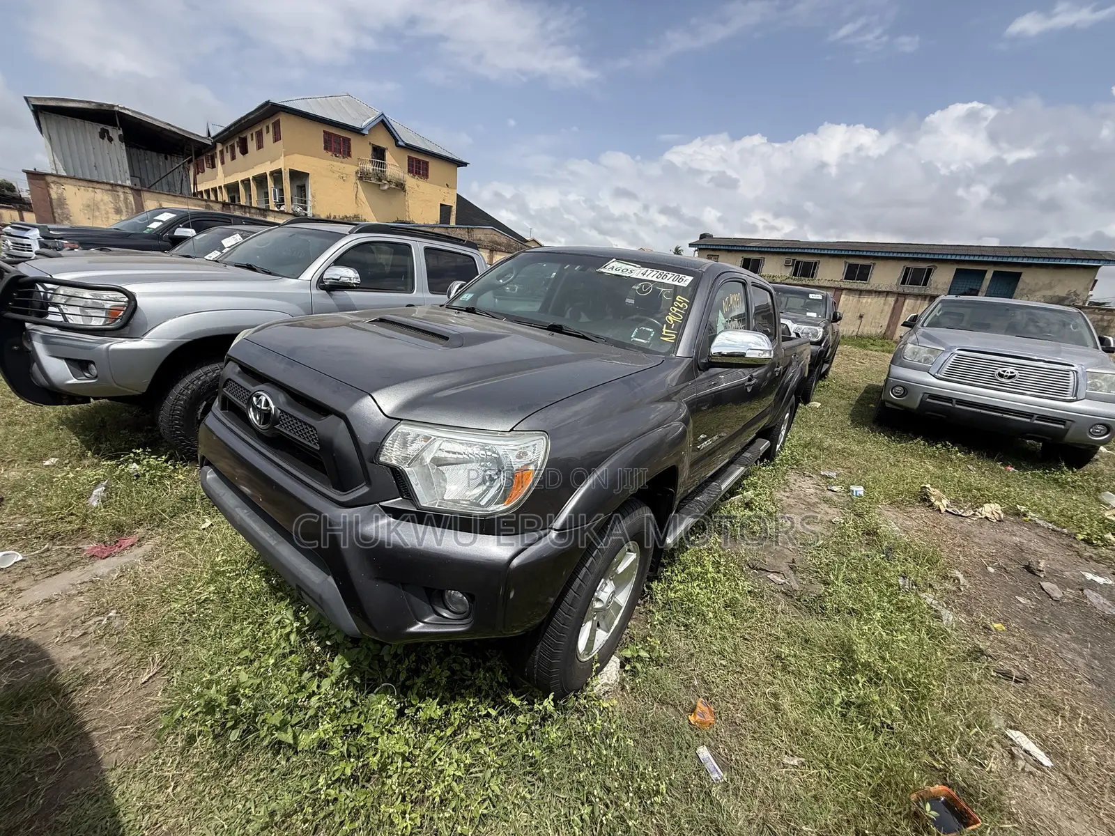 Toyota Tacoma 4dr Double Cab 5.0 ft. SB (2.7L 4cyl 4A) 2014 Gray