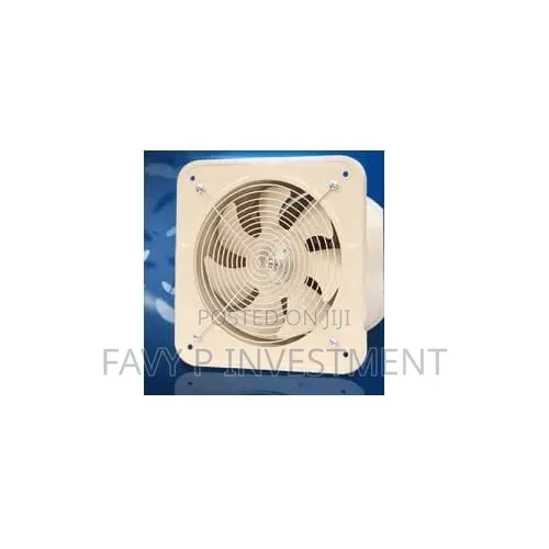 Futina Industrial Ventilation Fan - 8 Inch Vent Fan Iron Exhaust Fan