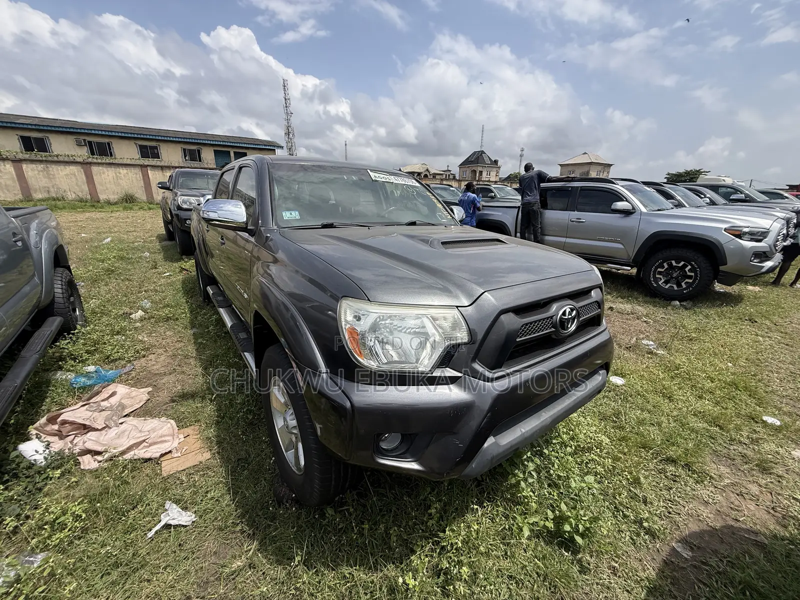 Toyota Tacoma 4dr Double Cab 5.0 ft. SB (2.7L 4cyl 4A) 2014 Gray