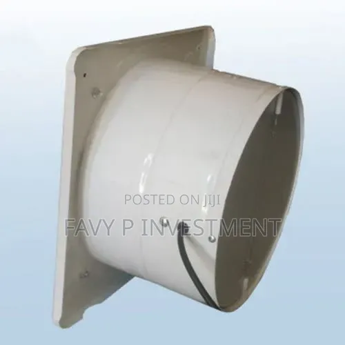 Futina Industrial Ventilation Fan - 8 Inch Vent Fan Iron Exhaust Fan