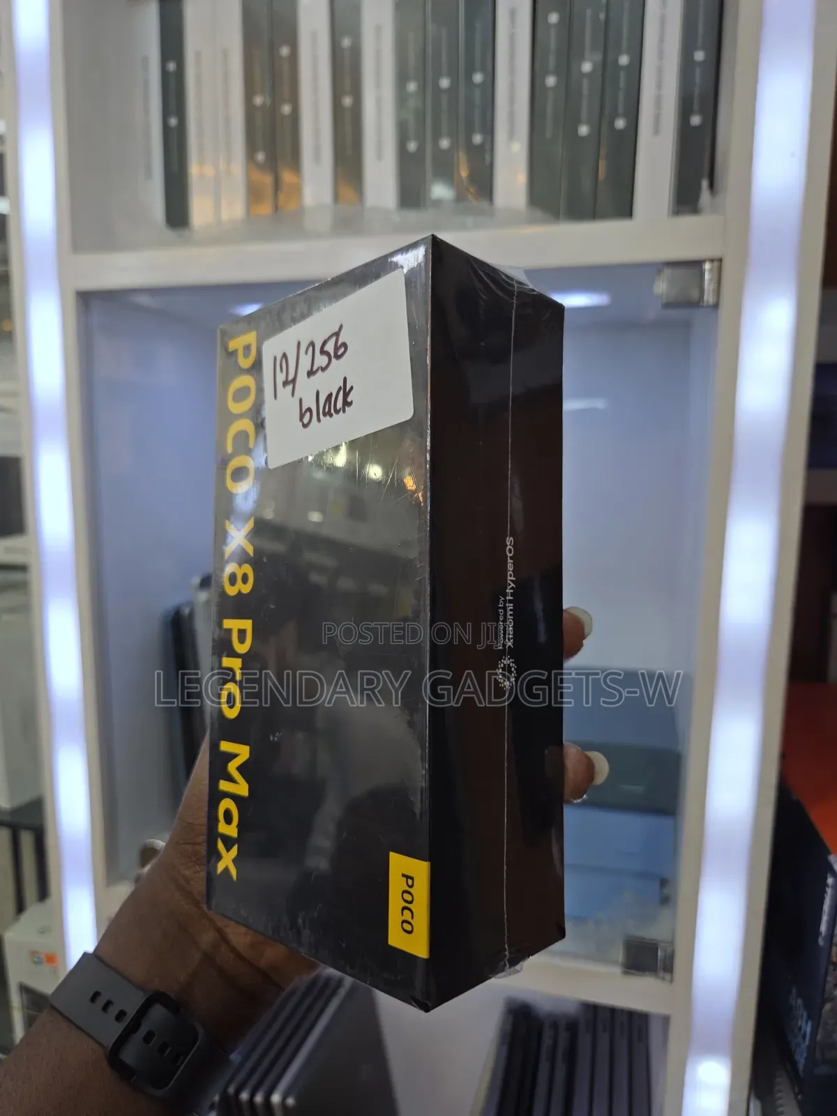New Xiaomi Poco X8 Pro Max 256 GB Black