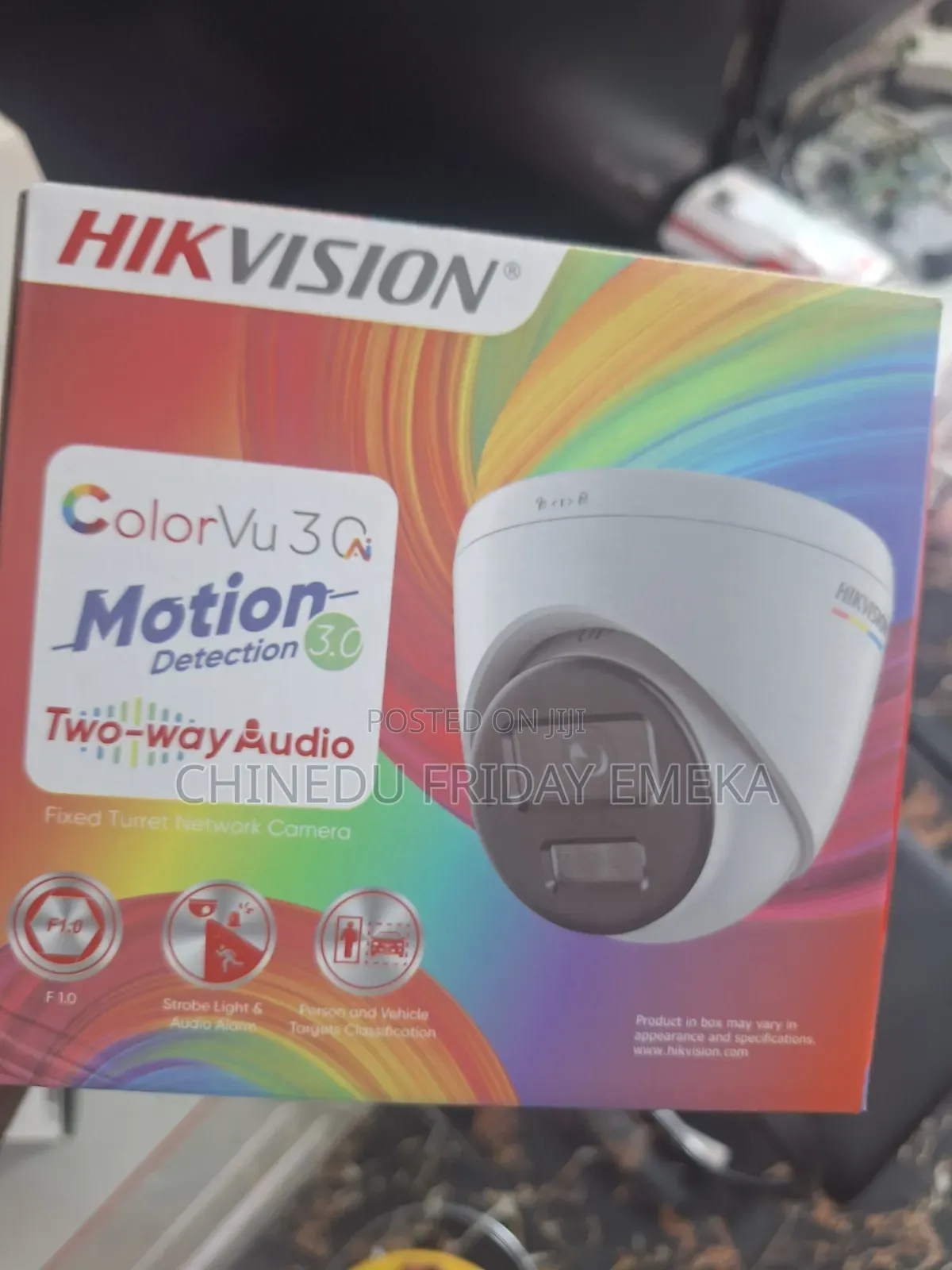 Hikvision colorVu Moton Detection 3.0 Indoor 4mp IP Camera