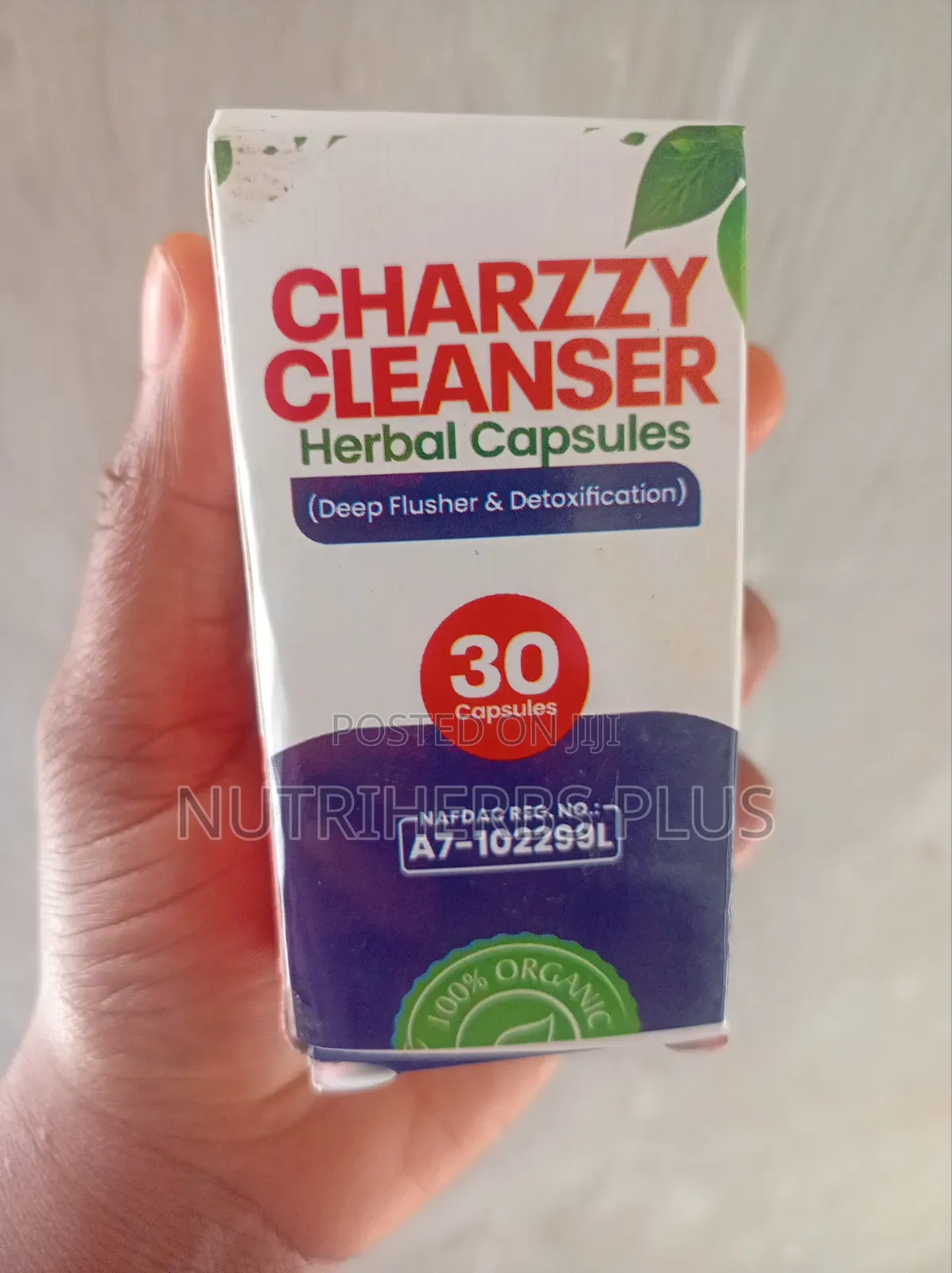 CHARZZY CLEANSER HERBAL CAPSULES (Say Goodbye to Candidiasis)