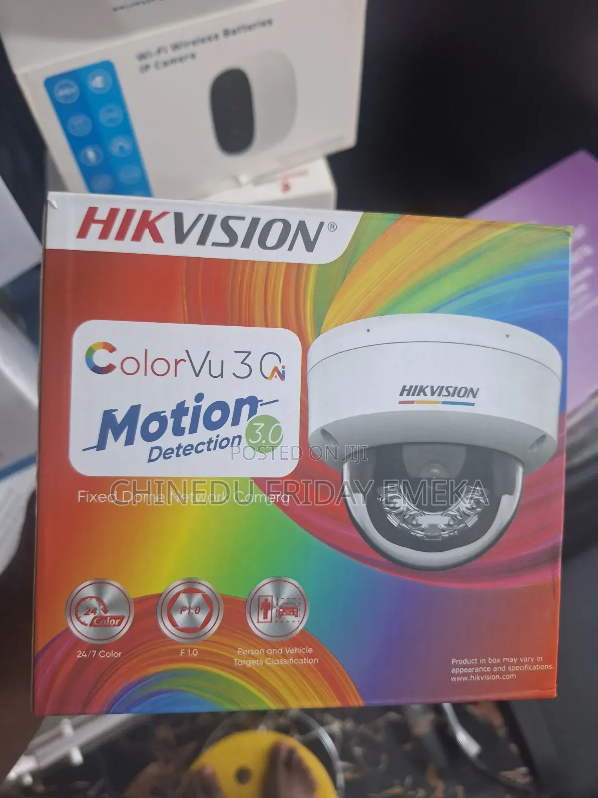 Hikvision colorVu Motion Detection 3.0 Dome IP Camera 4mp