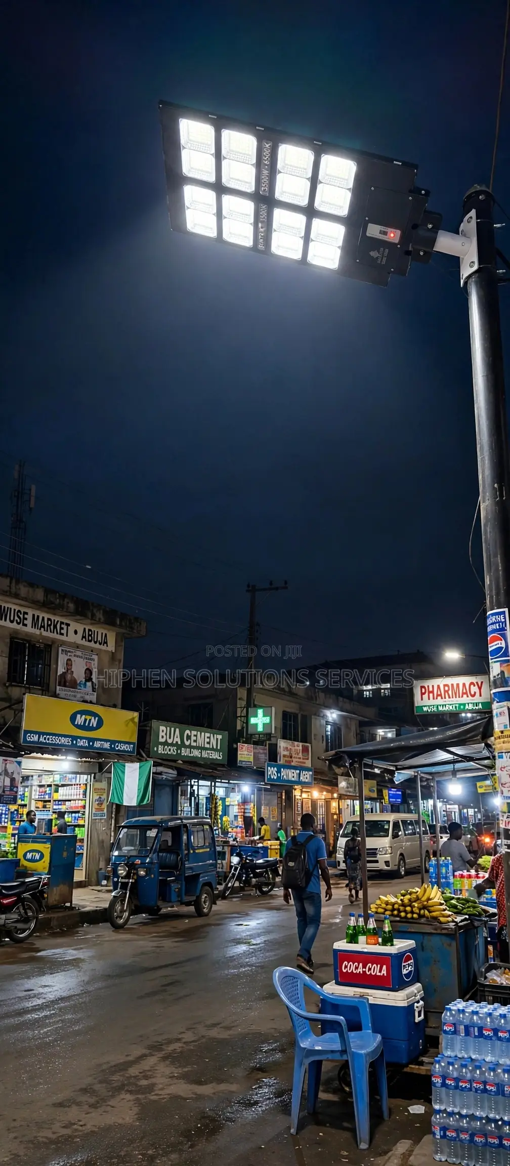 Suntrik 3500W Solar Street Light for Residential Areas