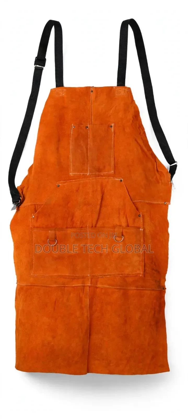 Leather Welding Apron - Heat Resistant Cowhide Safety Apron