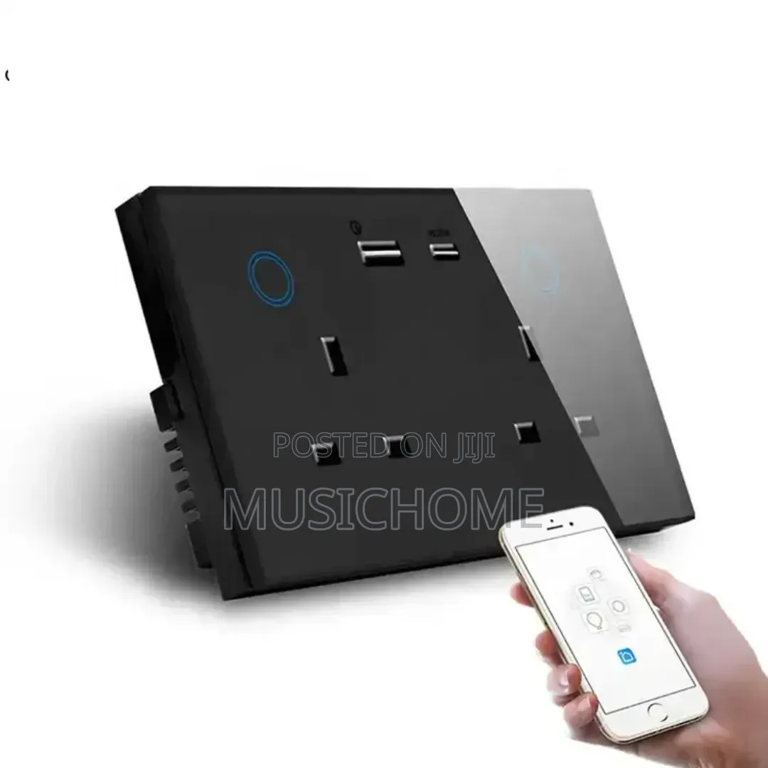 Smart Socket Tuya Alexa Wifi Double Gang