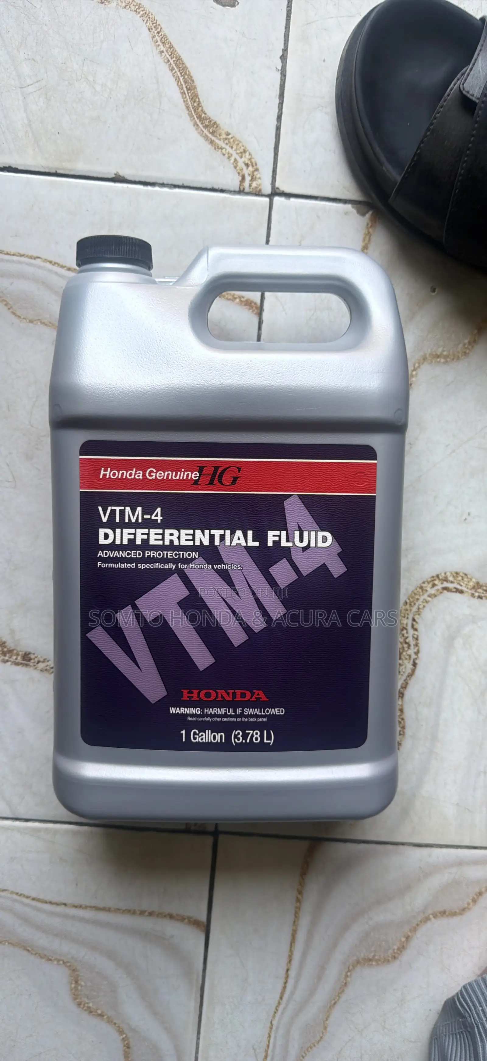 VTM-4 Differential Fluid Honda