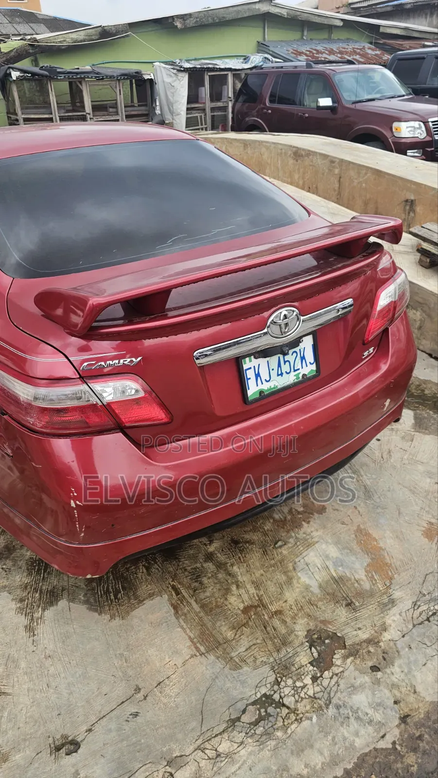 Toyota Camry 2007 Red