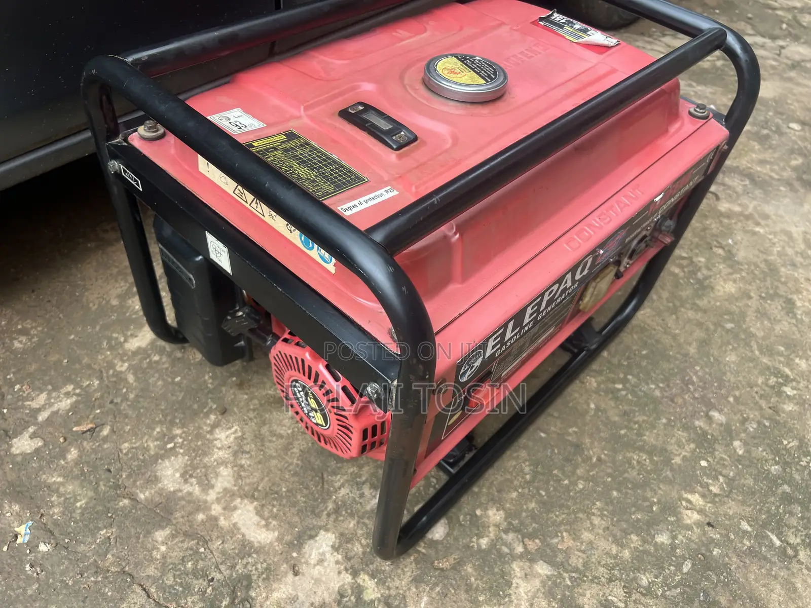 Elepaq Red Used 3.8kv Generator