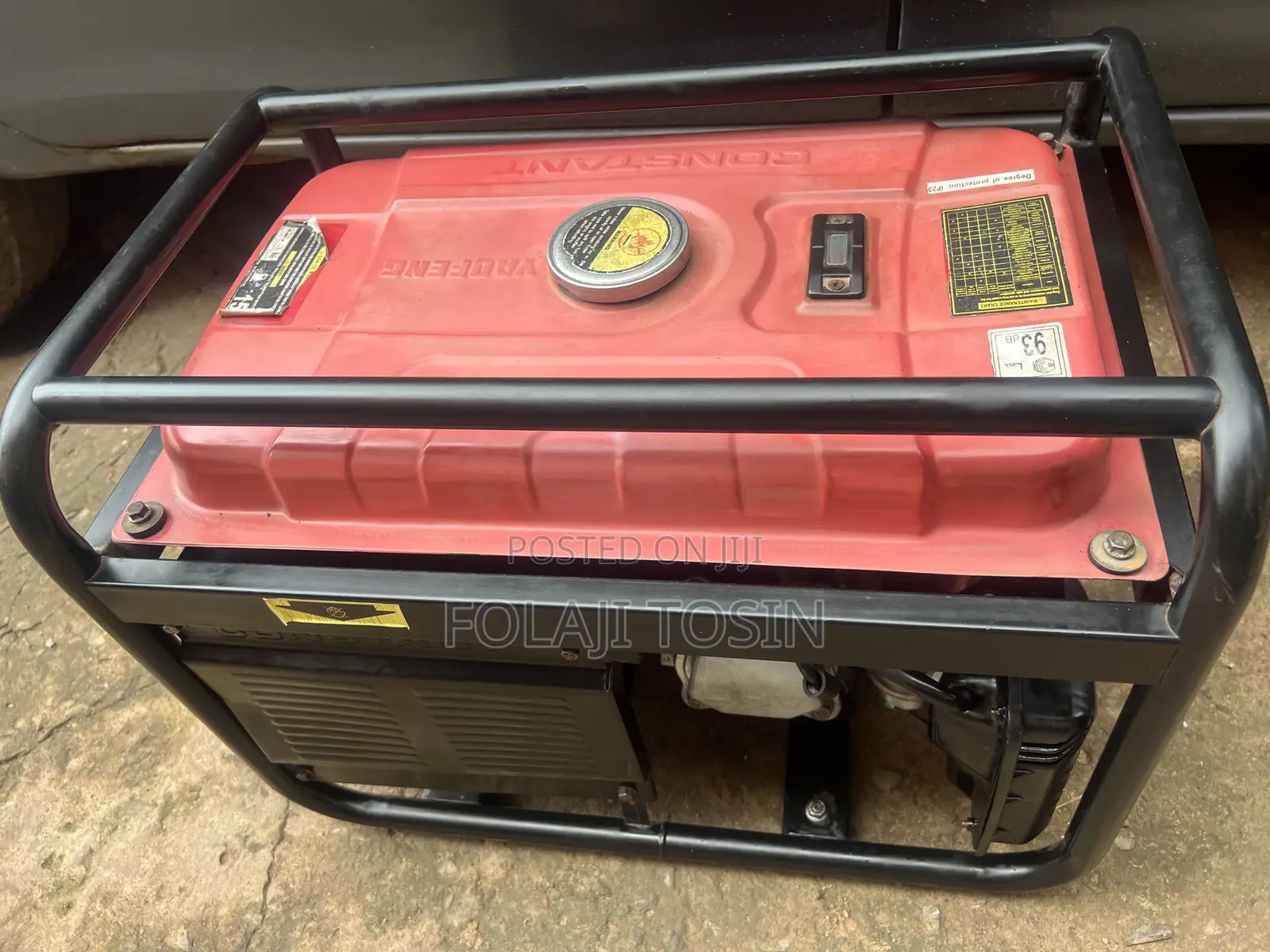 Elepaq Red Used 3.8kv Generator