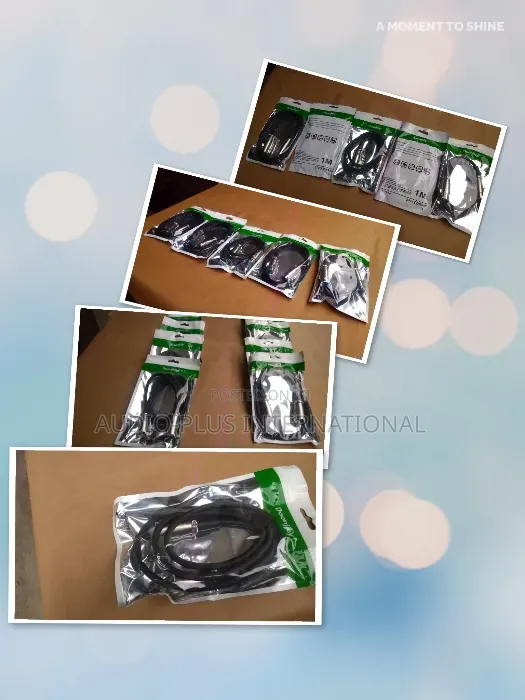 Female to Female & Male to Male XLR Cable
(1 Meter)