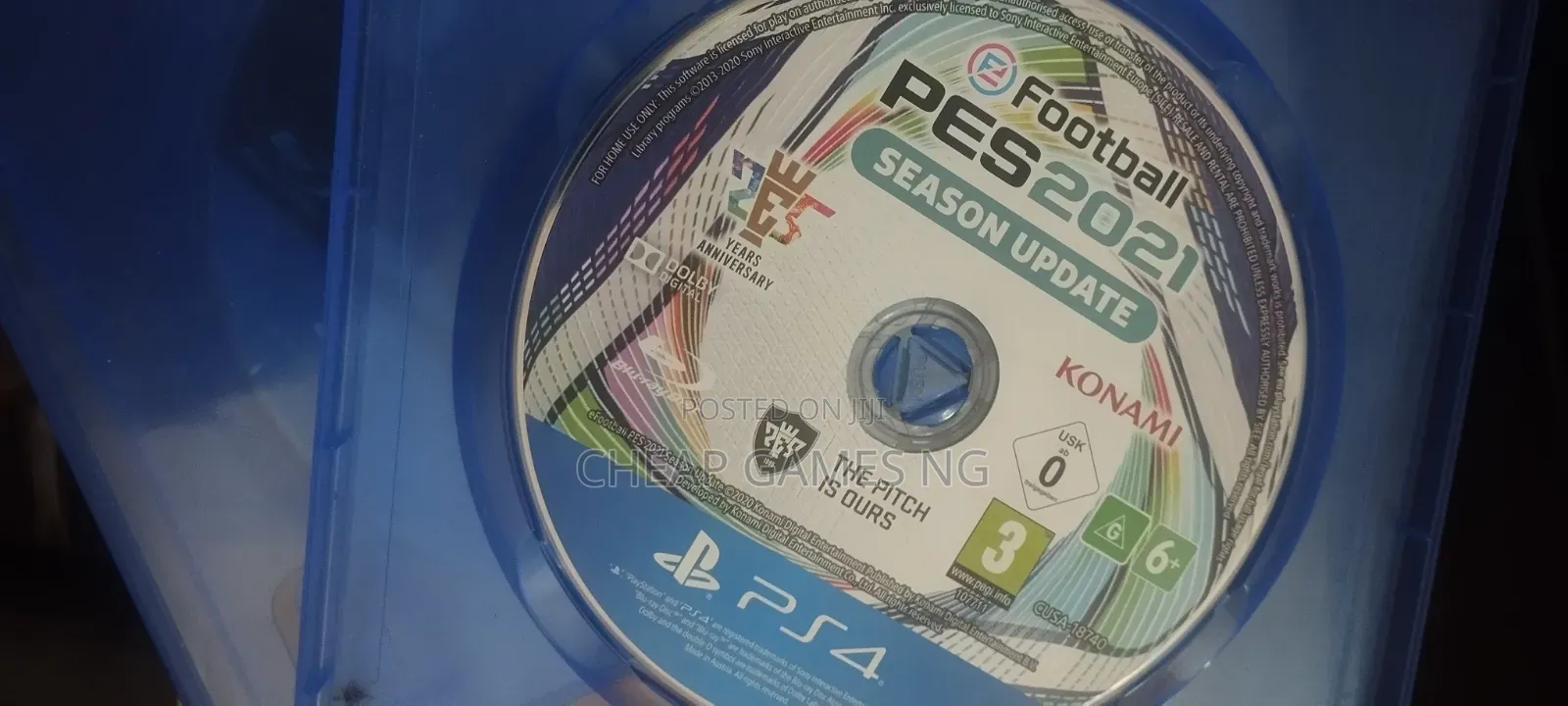 PS4 Efootball Pes 2021 Used