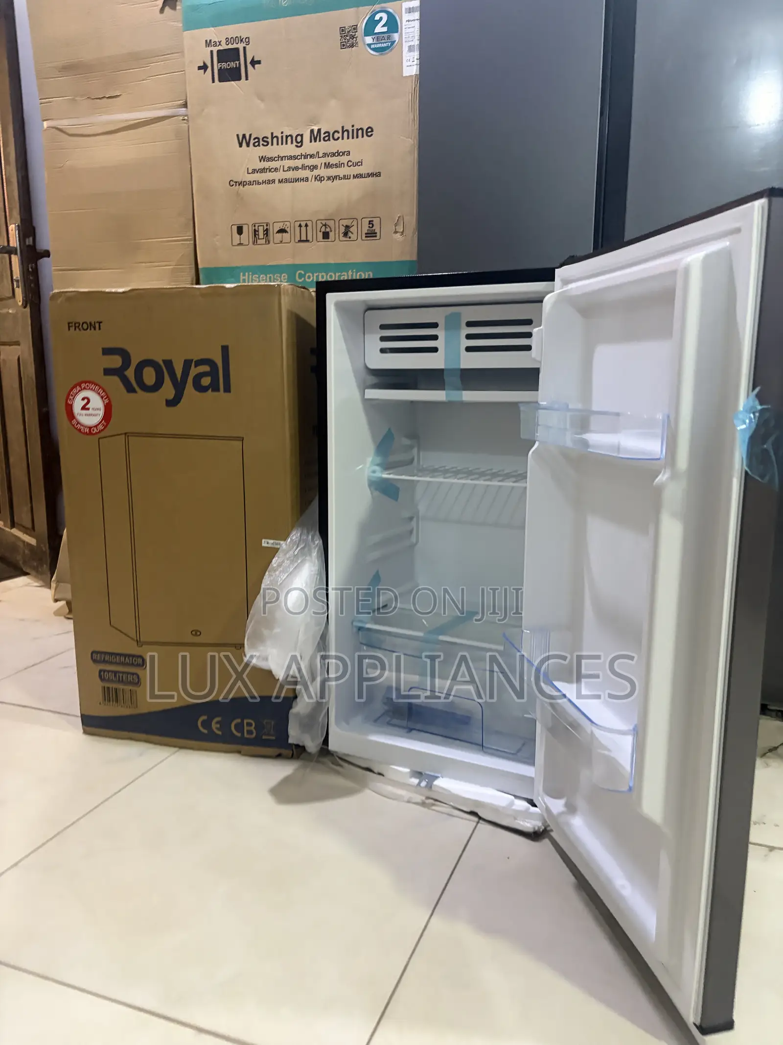Royal 105L Modern Single Door Refrigerator