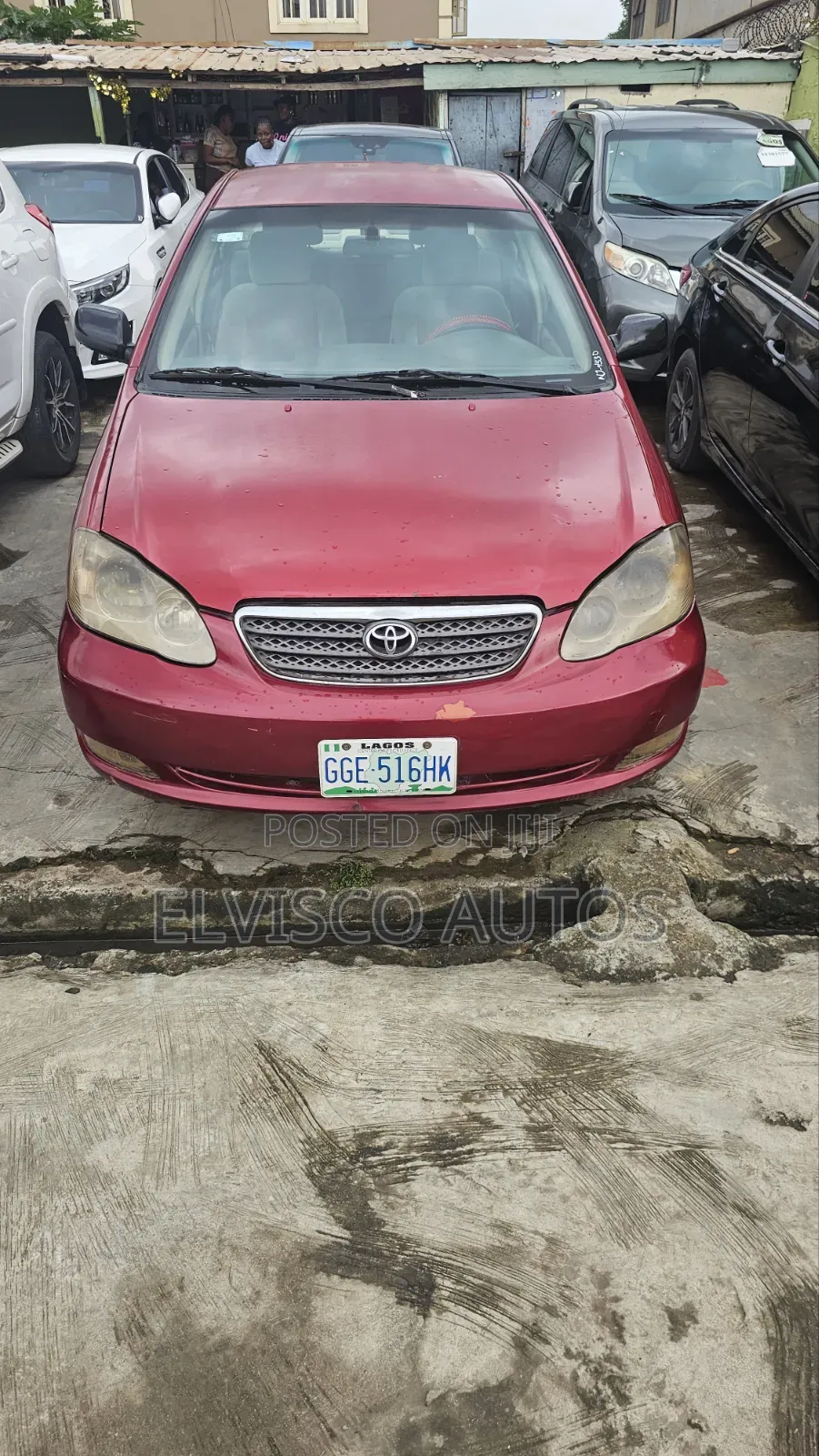Toyota Corolla 2005 Red