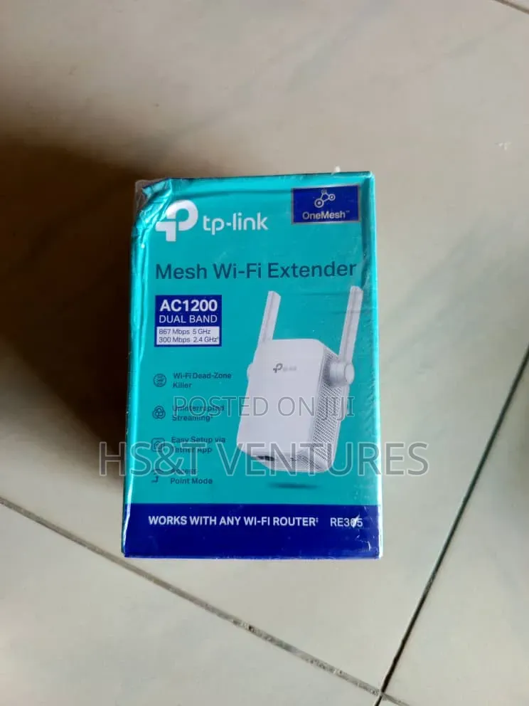 TPlink Mesh Wi-Fi Extender AC1200