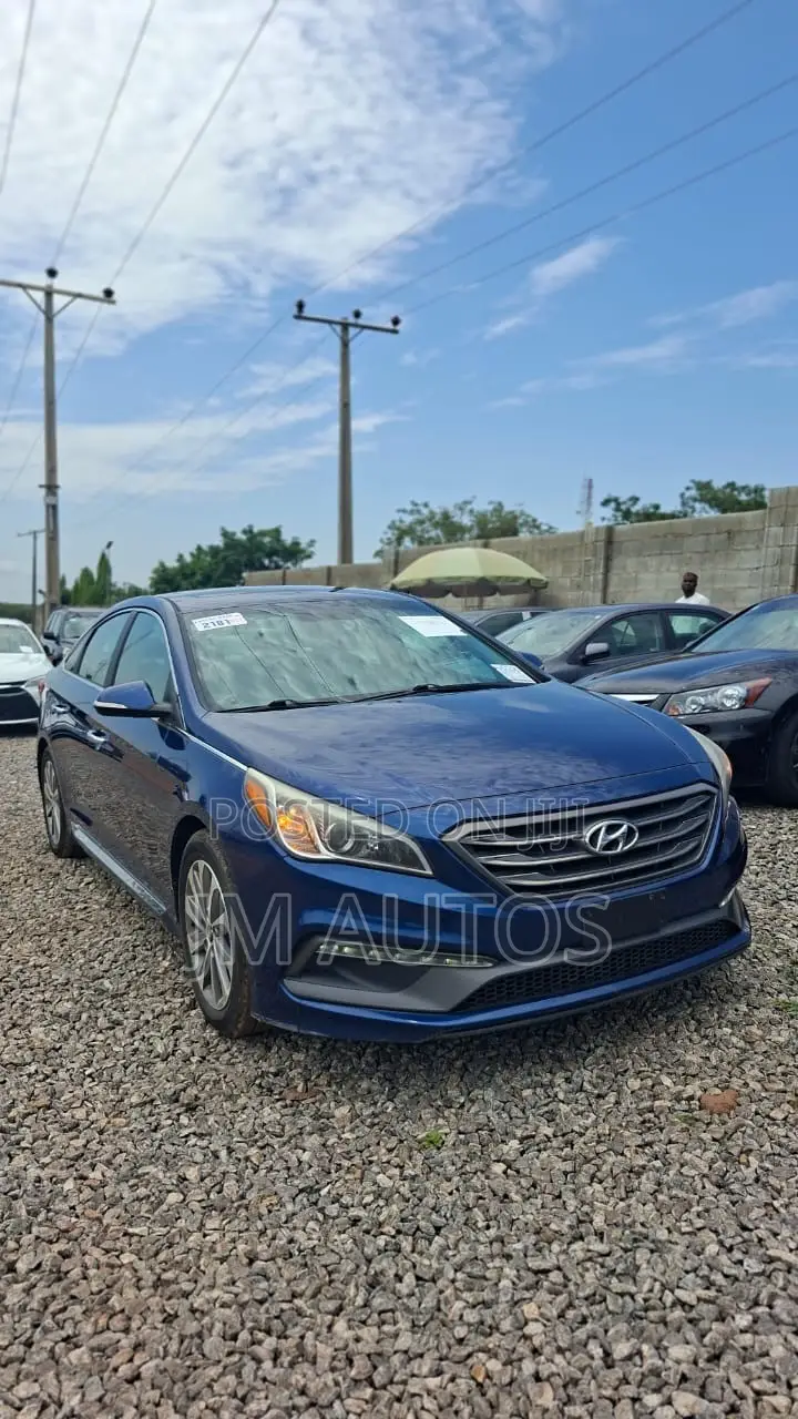 Hyundai Sonata Limited 2.0T Seban (2.0L 4cyl 6A) 2016 Blue
