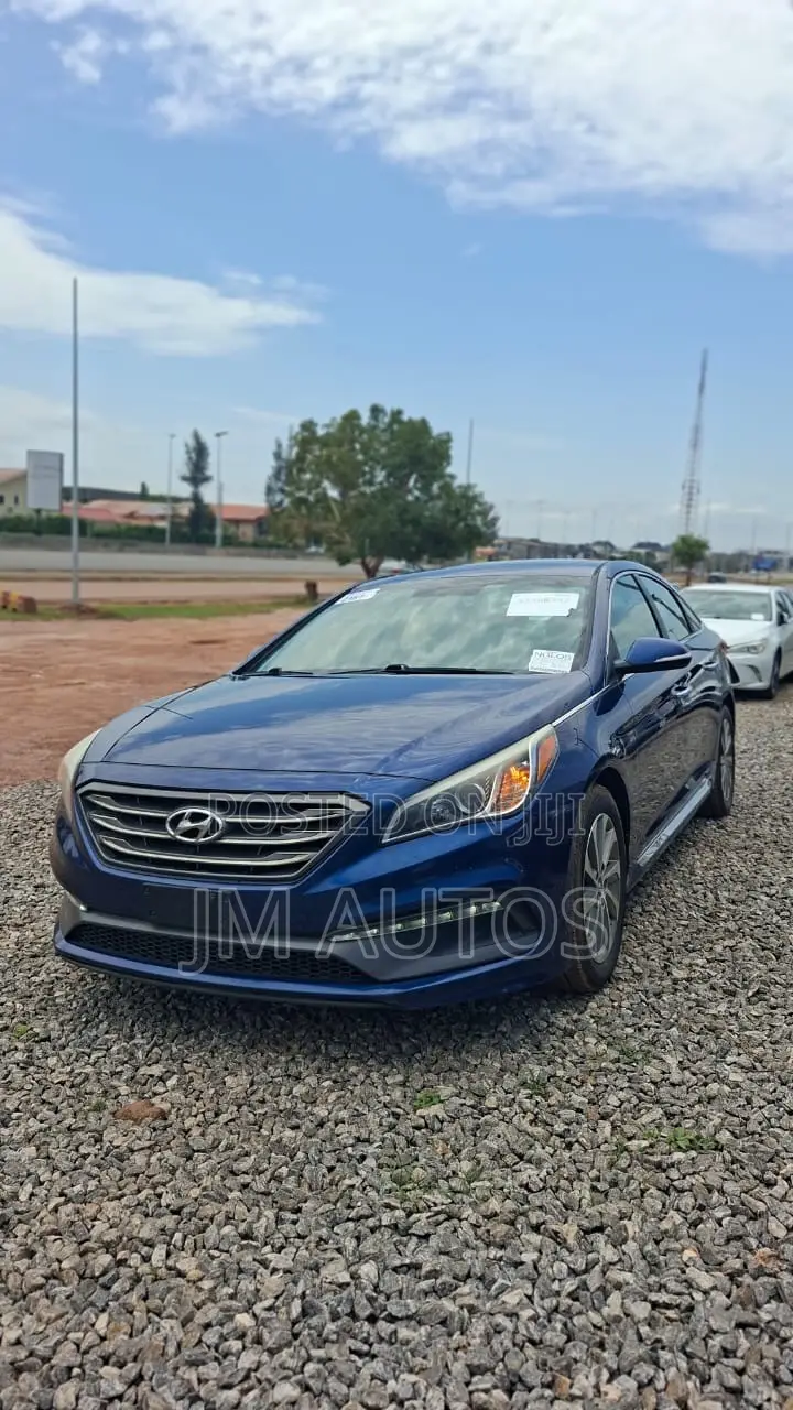 Hyundai Sonata Limited 2.0T Seban (2.0L 4cyl 6A) 2016 Blue