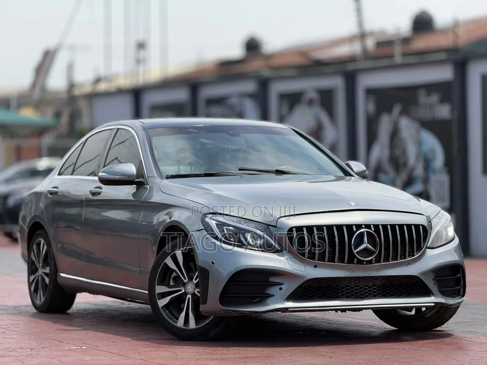 Mercedes-Benz C300 Luxury 4Matic Sedan AWD (2.0L 4cyl 7A) 2016 Gray
