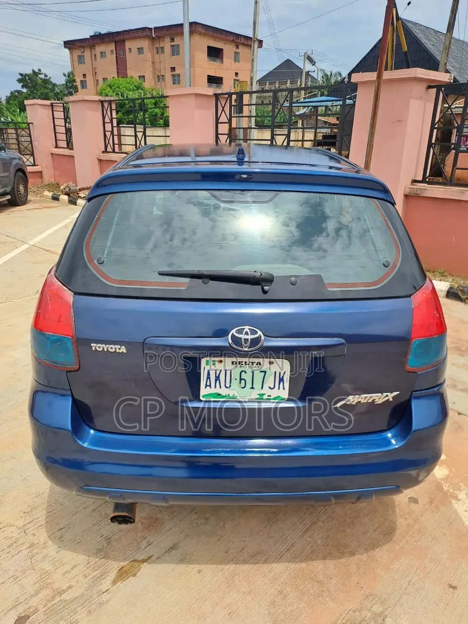 Toyota Matrix XR Hatchback FWD (1.8L 4cyl 4A) 2007 Blue