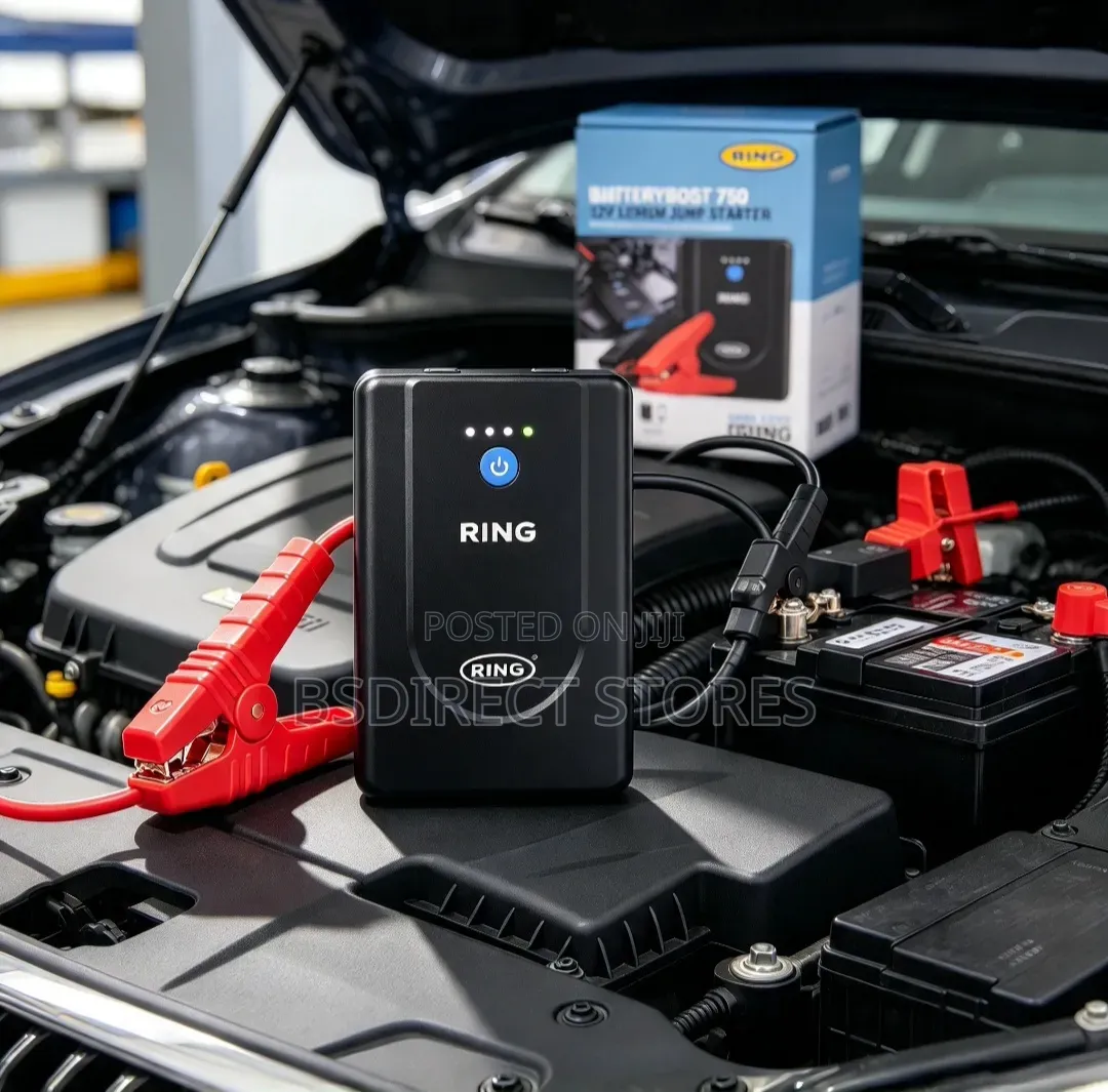Ring RJS010 500A 3.0 L Lithium Jump Starter + Type a & C USB Charger