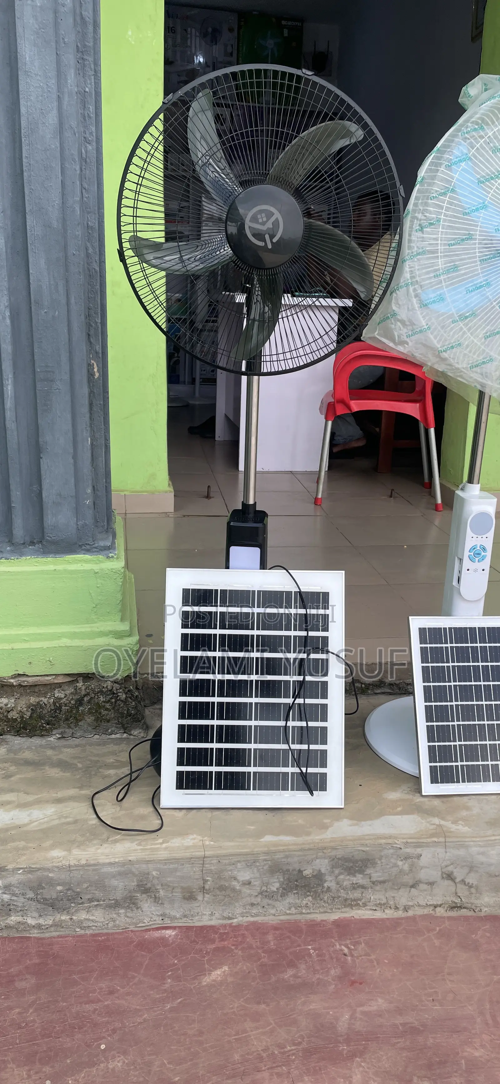 18inches Colahome Solar Fan