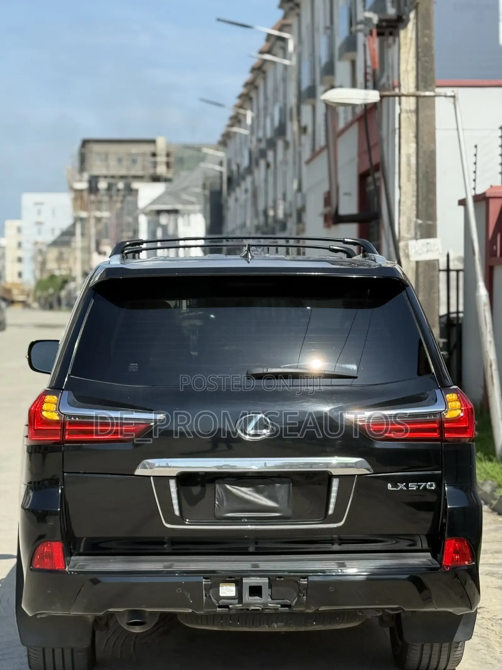 Lexus LX 570 (5 seats) AWD 2017 Black