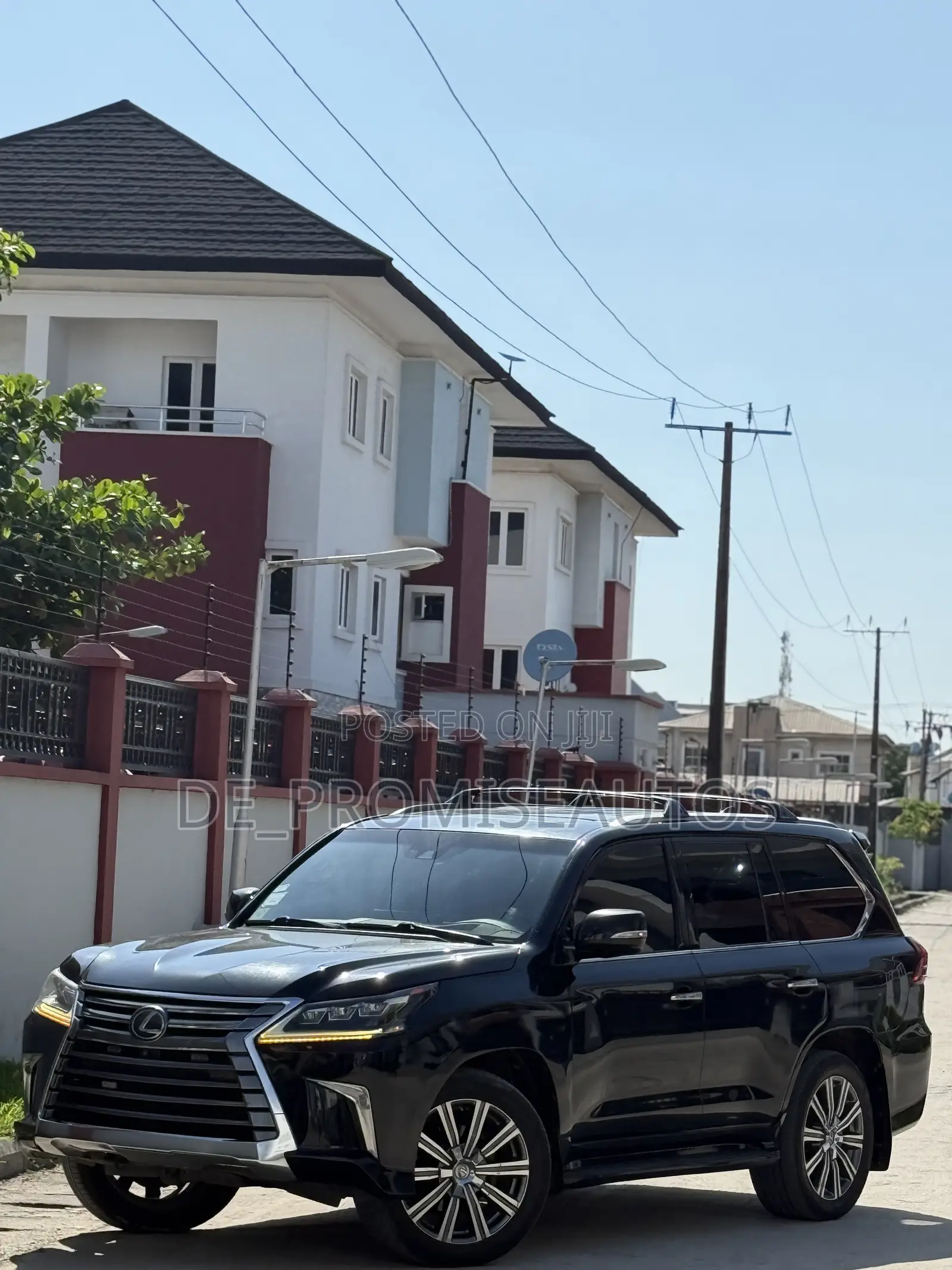 Lexus LX 570 (5 seats) AWD 2017 Black
