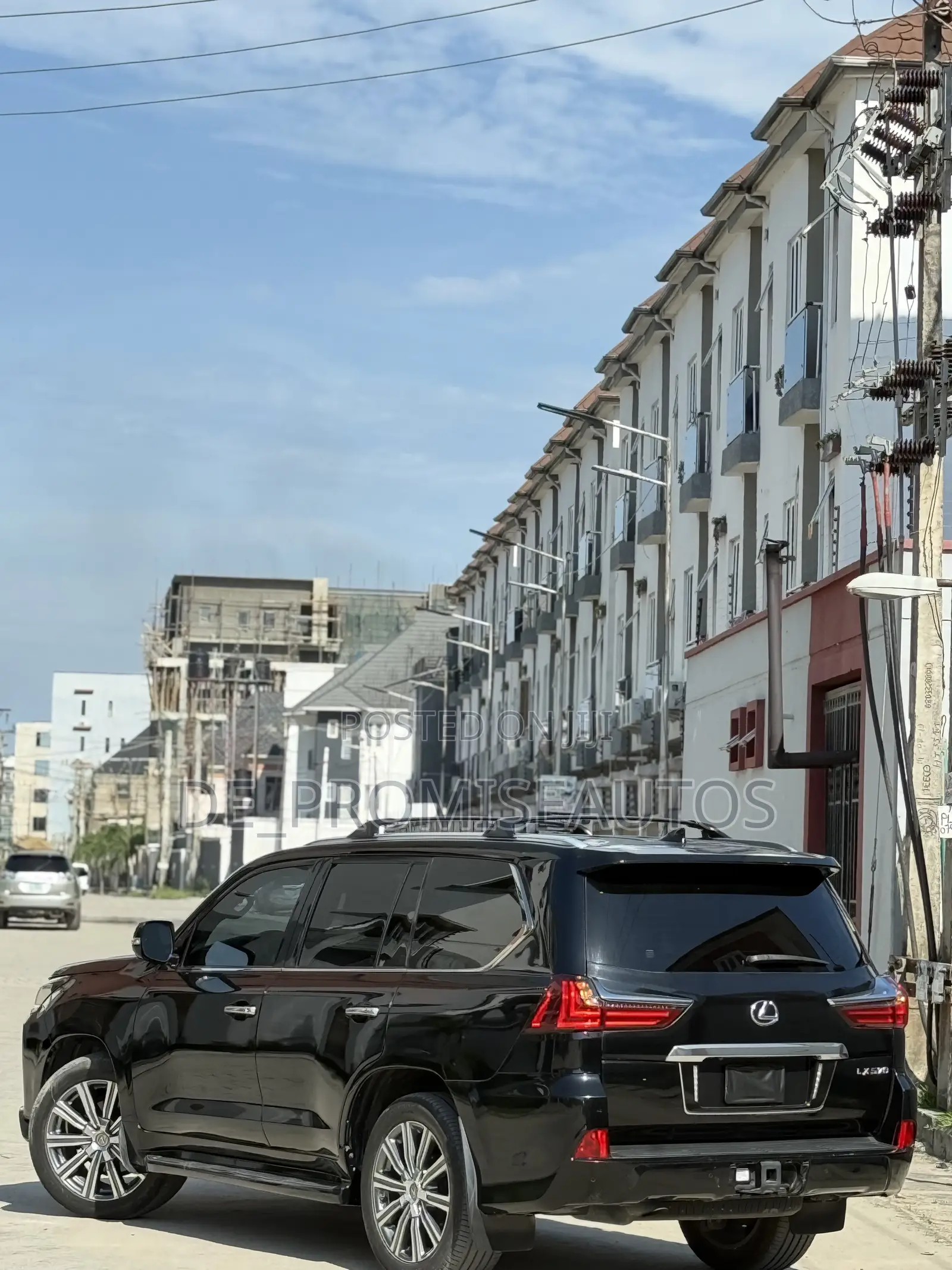 Lexus LX 570 (5 seats) AWD 2017 Black