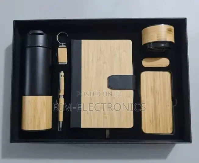7 in 1 Corporate Gift Set- Wooden Design