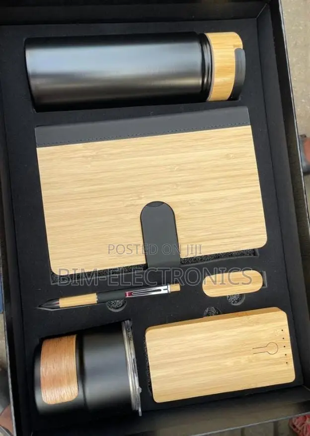 7 in 1 Corporate Gift Set- Wooden Design