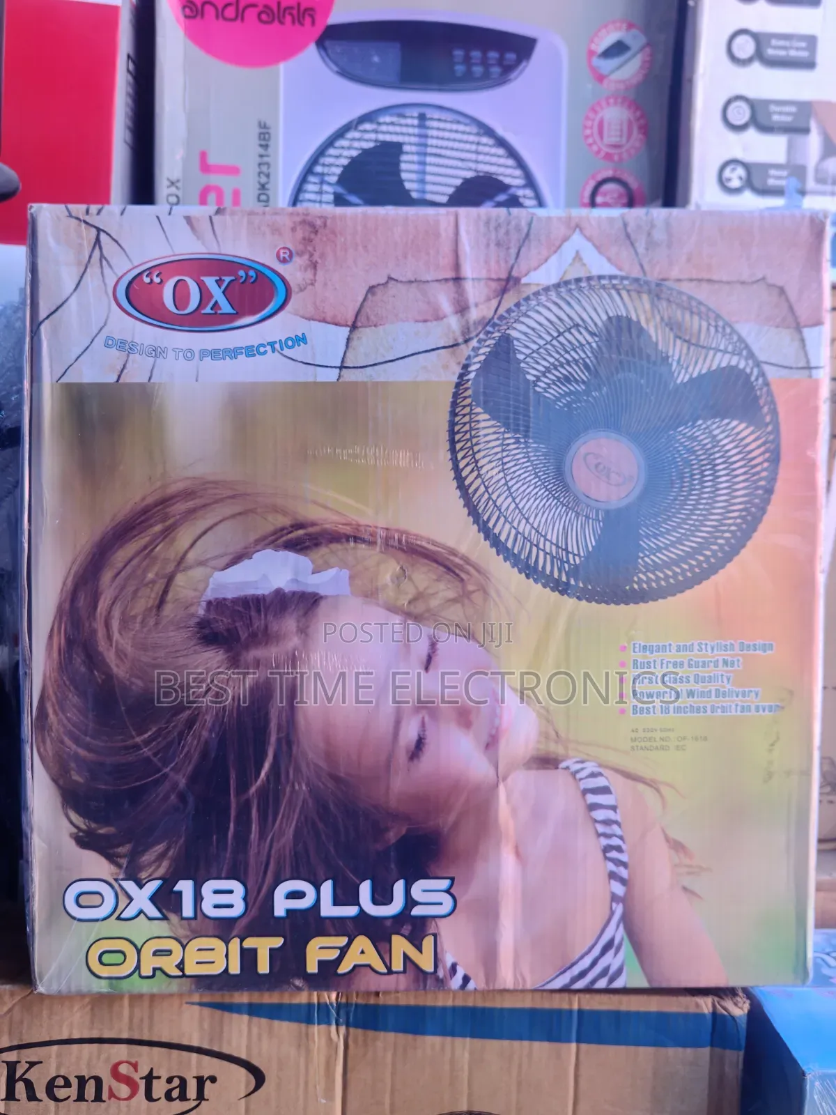 18" Ox Electrical Orbital Fan