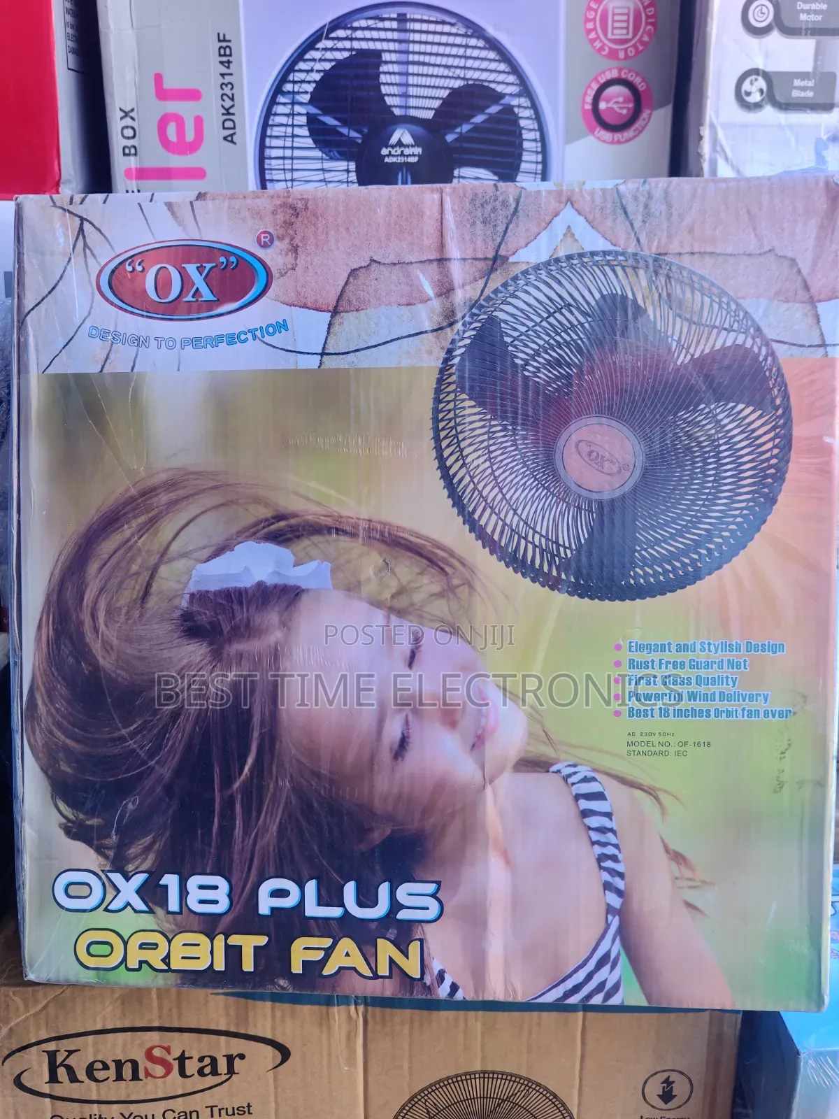 18" Ox Electrical Orbital Fan
