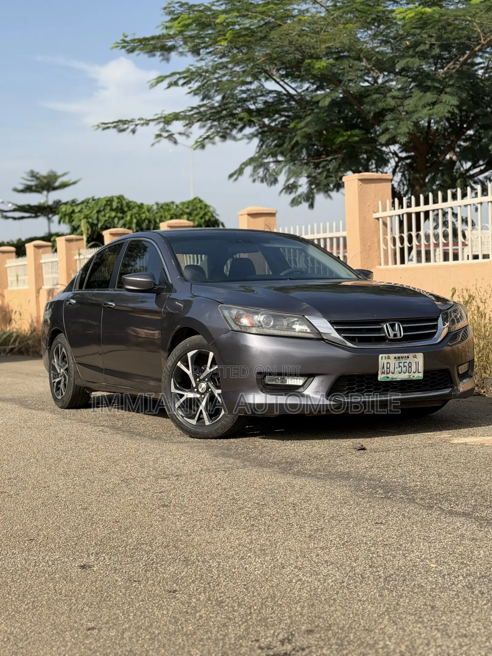 Honda Accord EX 4dr Sedan (2.4L 4cyl CVT) 2014 Gray