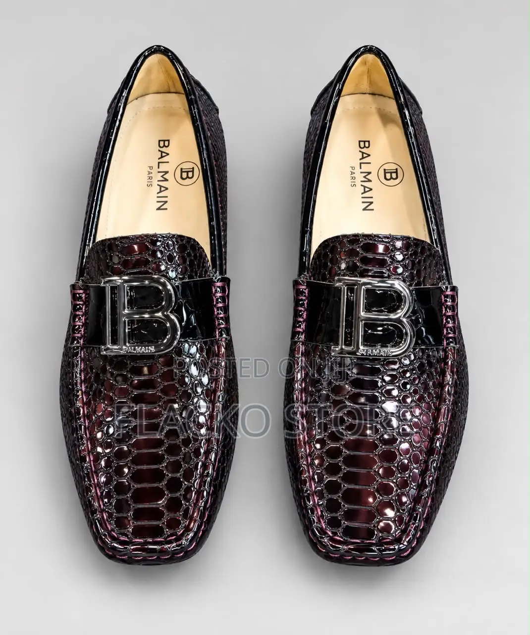 High Quality Balmain Drivers Shoes