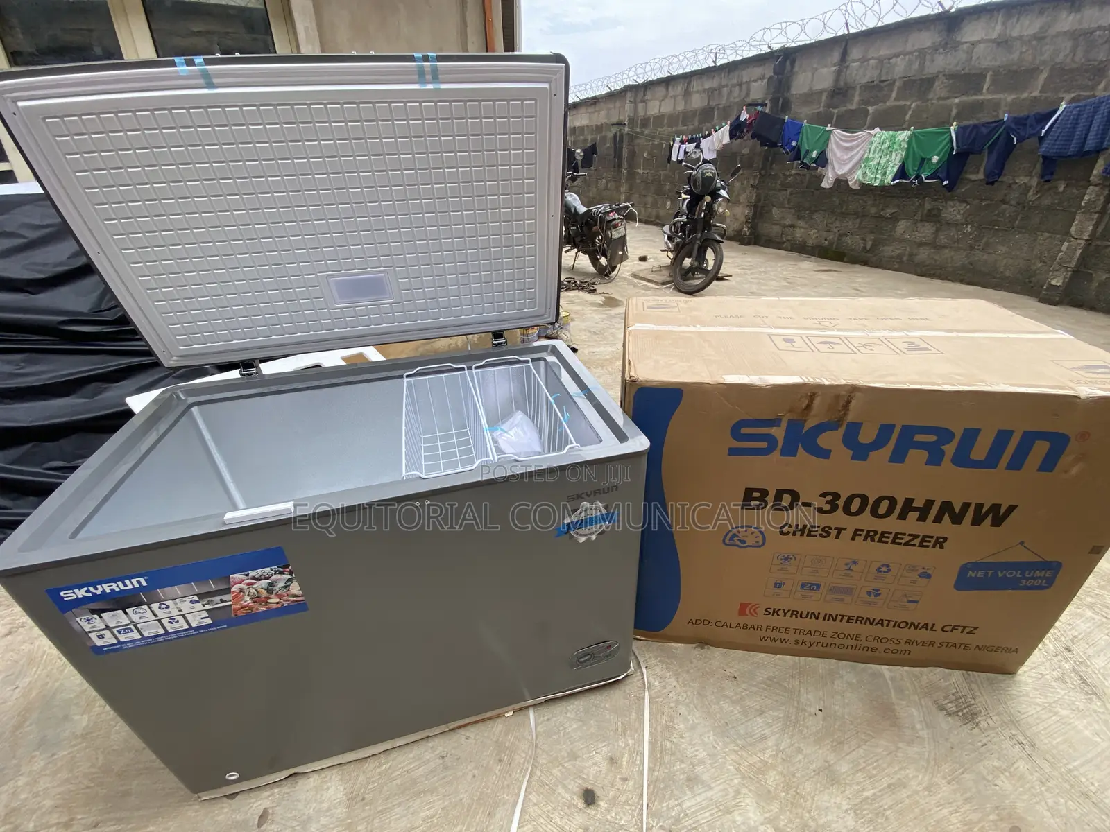 SKYRUN BD-300HNW 300-Litre Freezer for Bulk Shopping