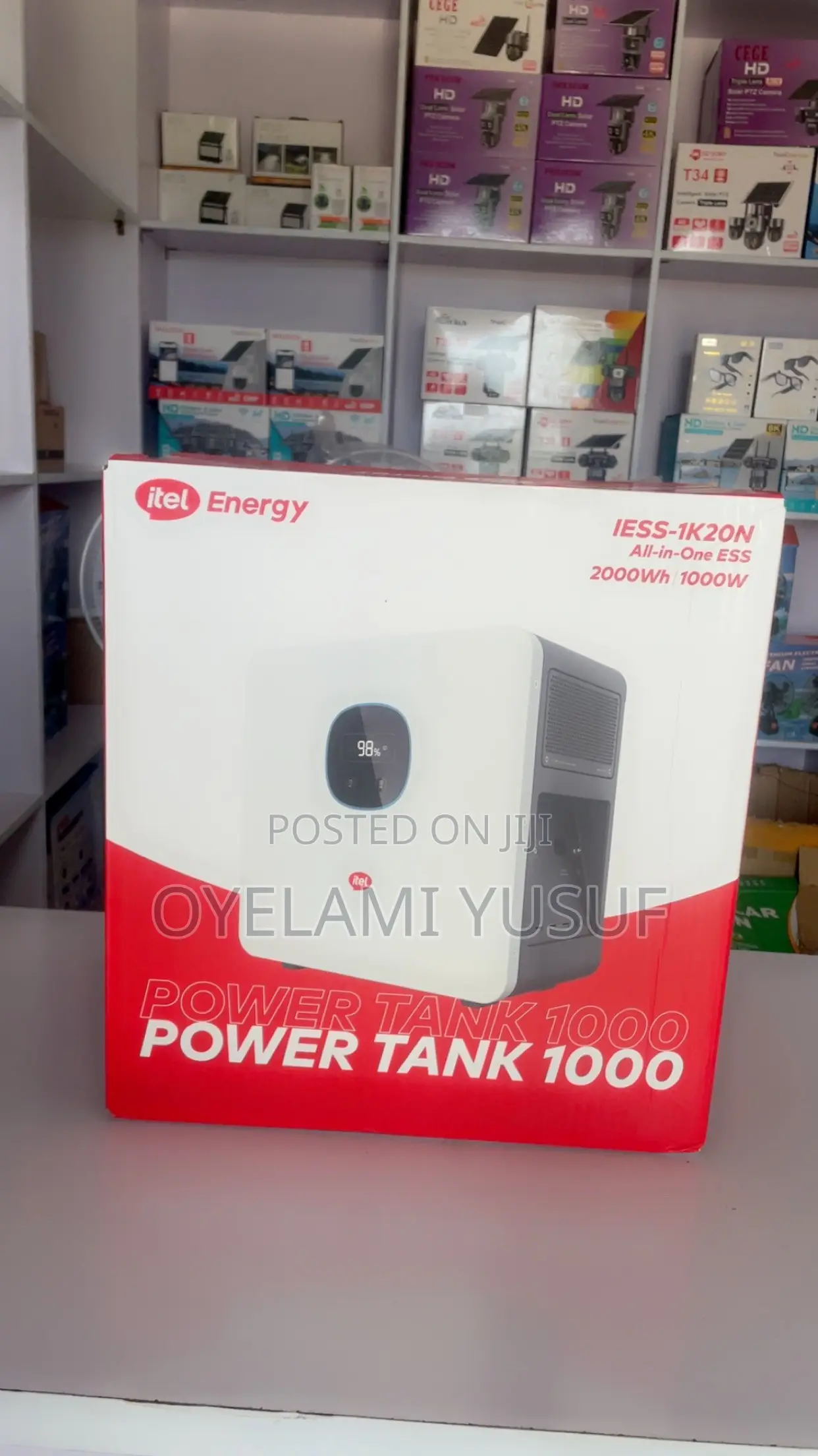Itel Energy All in One ESS 1000w/2000wh
