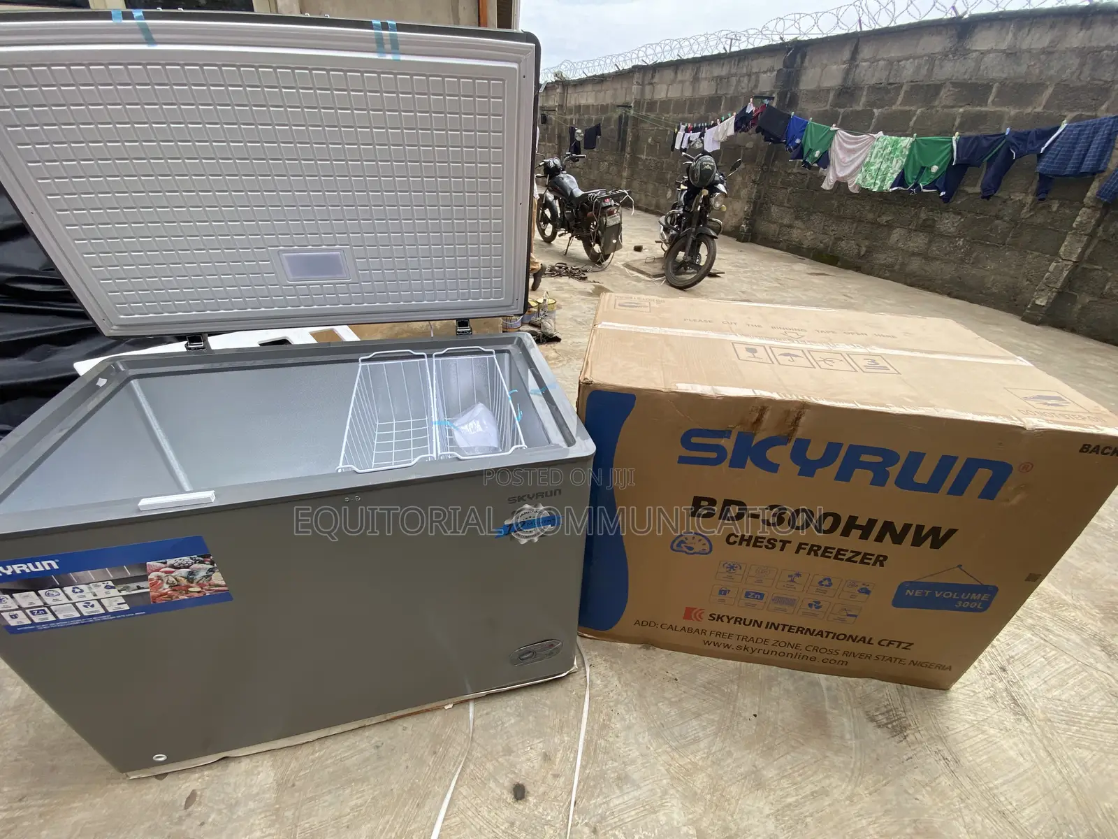 BD-300HNW Skyrun 300L Freezer for Long-Term Food Storage