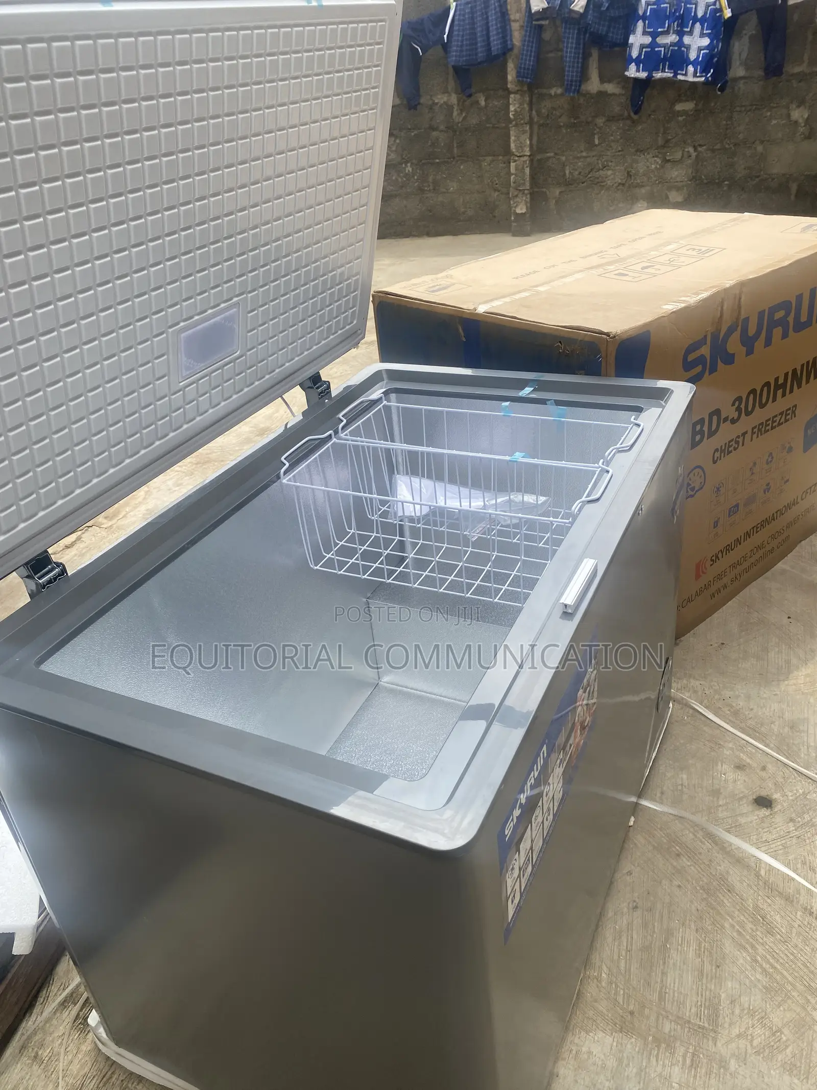 BD-300HNW Skyrun 300L Freezer for Supermarket Frozen Products