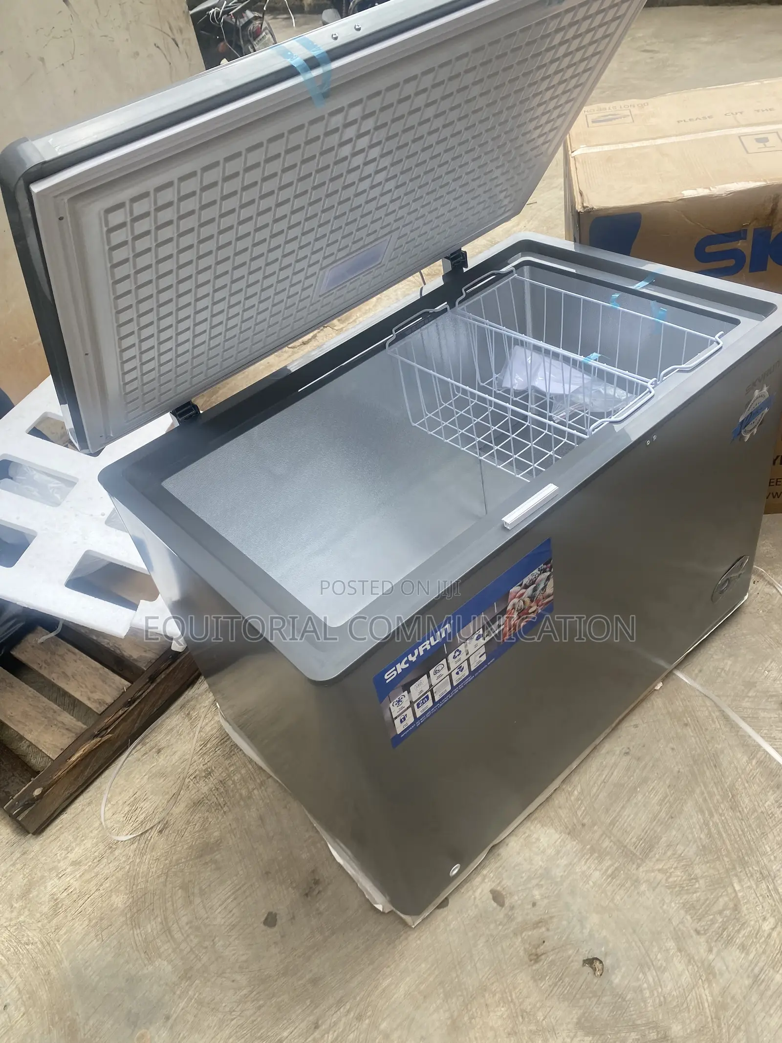 BD-300HNW Skyrun 300L Freezer for Supermarket Frozen Products