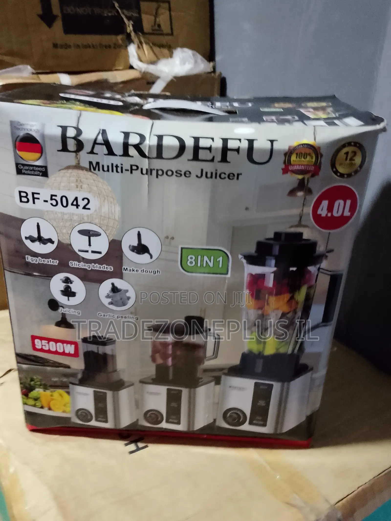 Bardefu Practical4.0L Kitchen Mixer and Juice Extractor