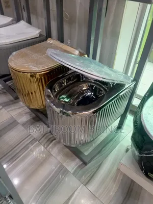 Exclusive Silver and Gold Conceal Water Closet