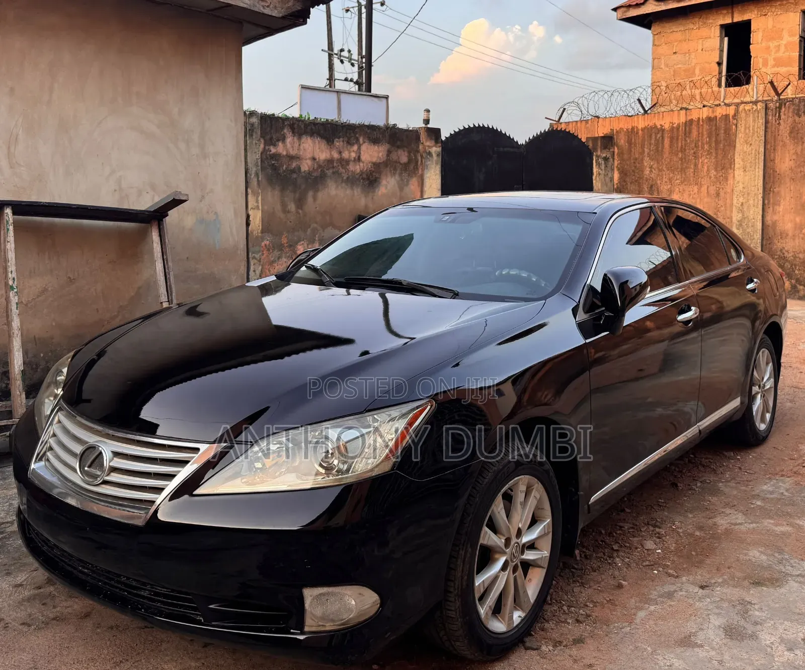 Lexus ES 350 2012 Black