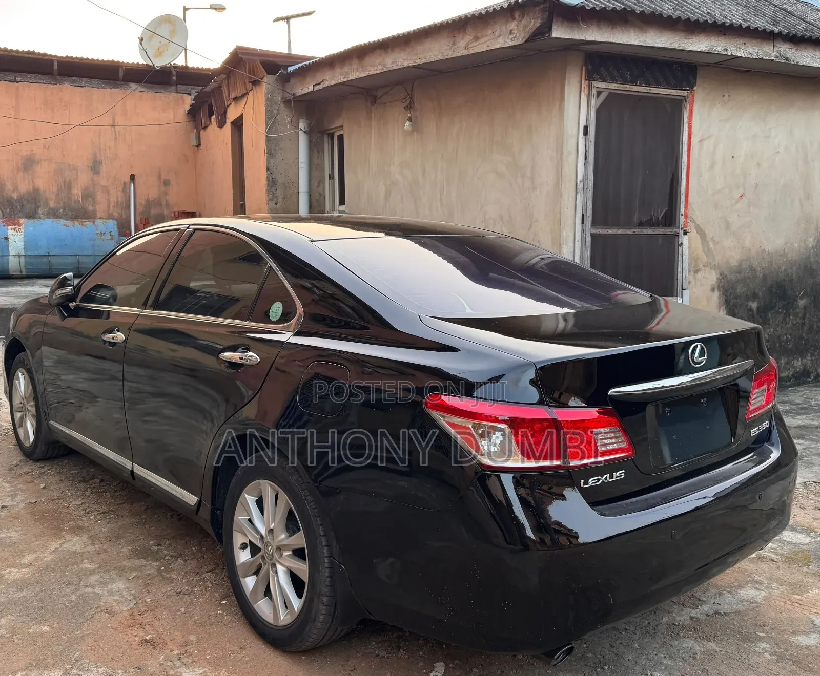 Lexus ES 350 2012 Black