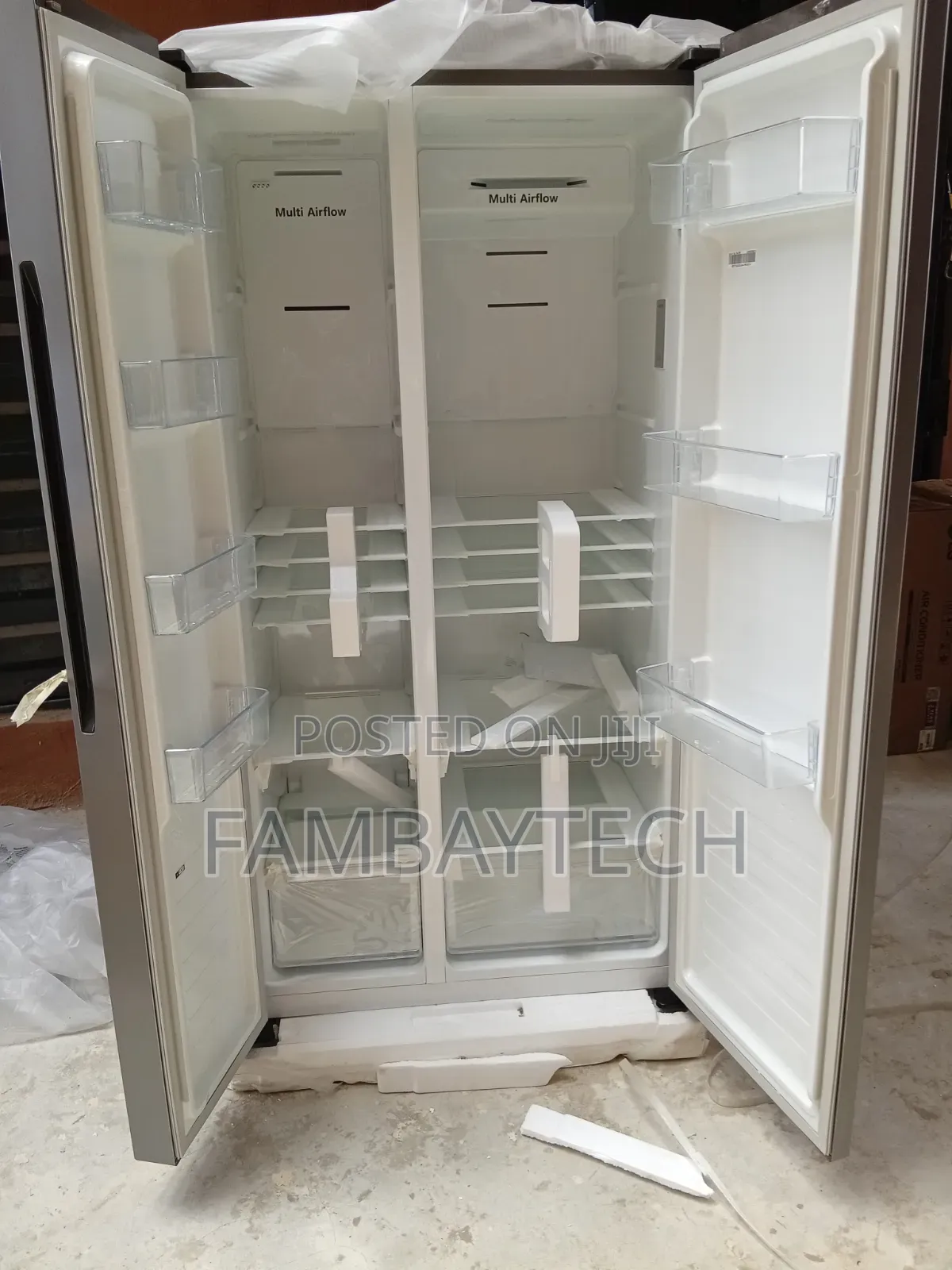 Never-Used Hisense Refrigerator With Spacious Freezer Compartment