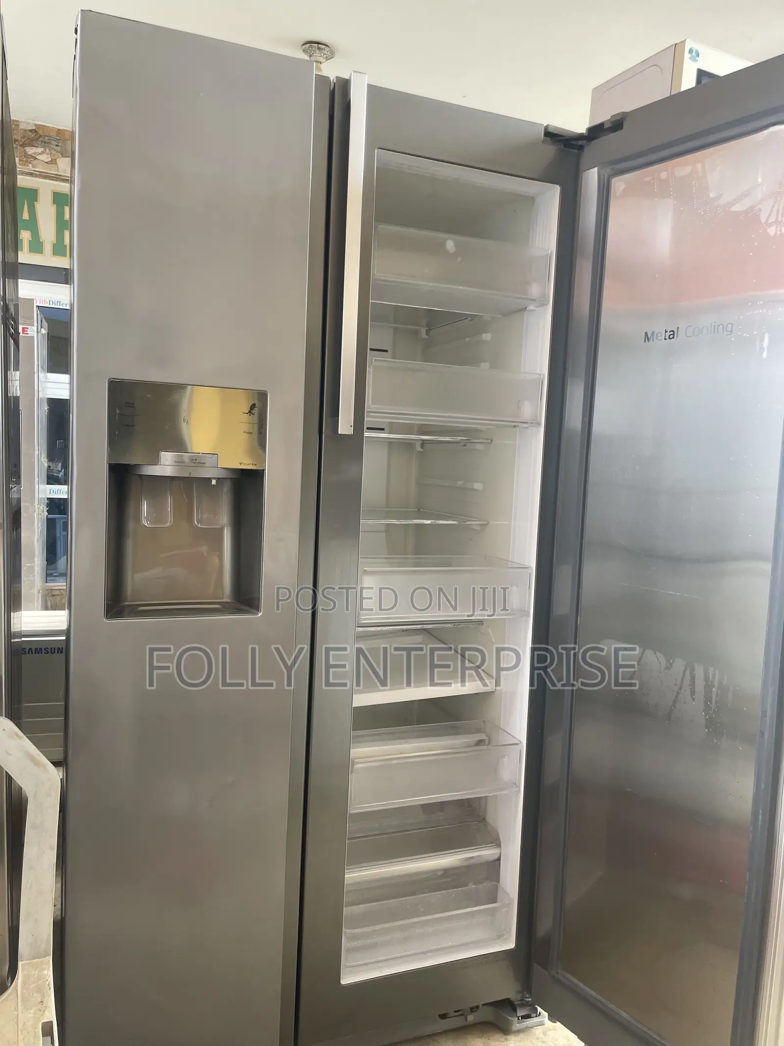 Samsung Side by Side Inverter Sleek Stainless Steel Finish