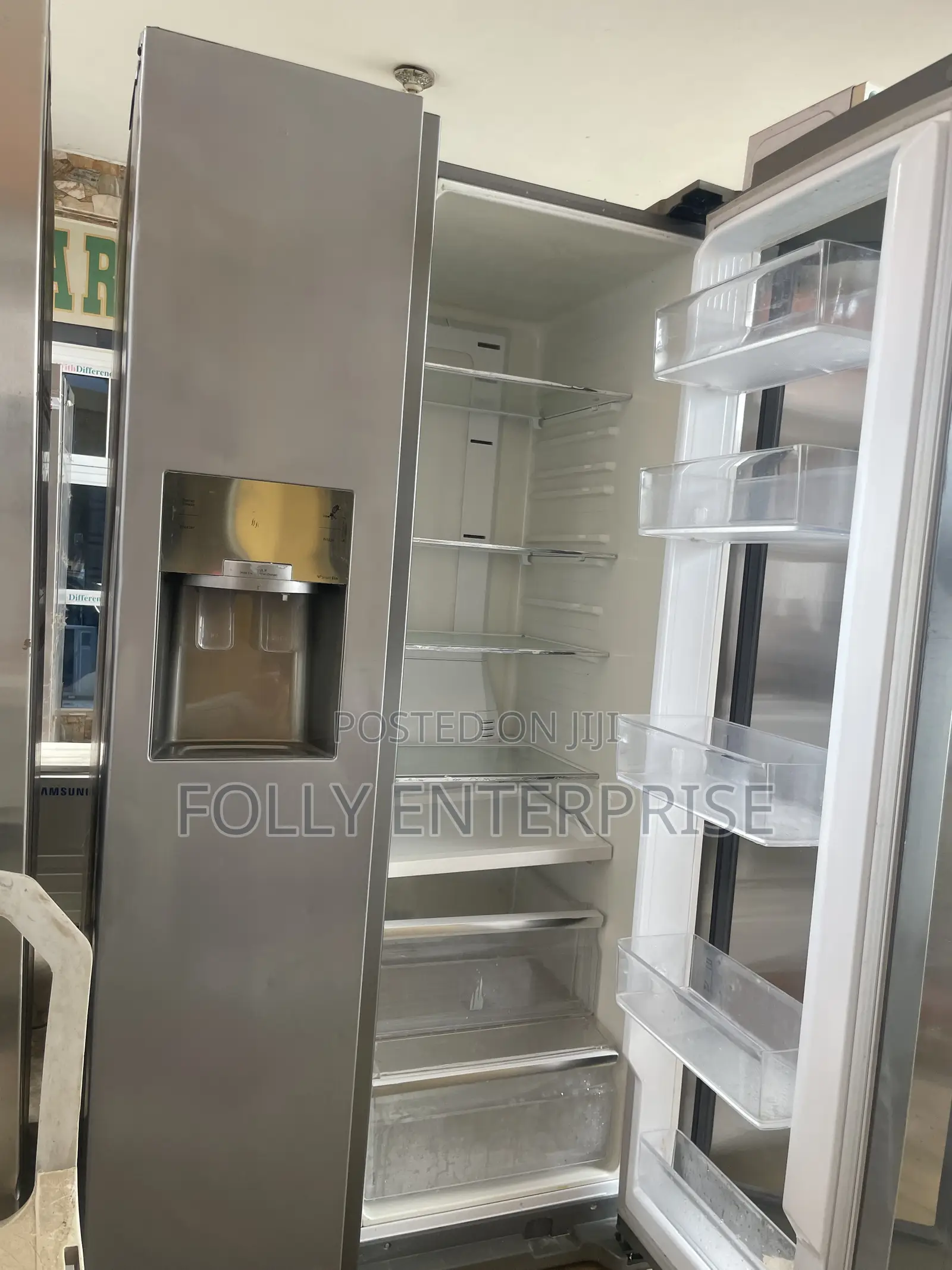 Samsung Side by Side Inverter Sleek Stainless Steel Finish