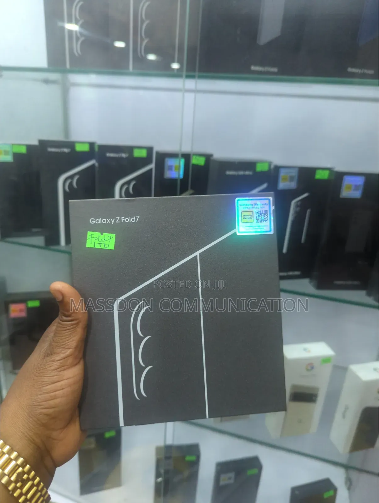 New Samsung Galaxy Z Fold7 1 TB Black