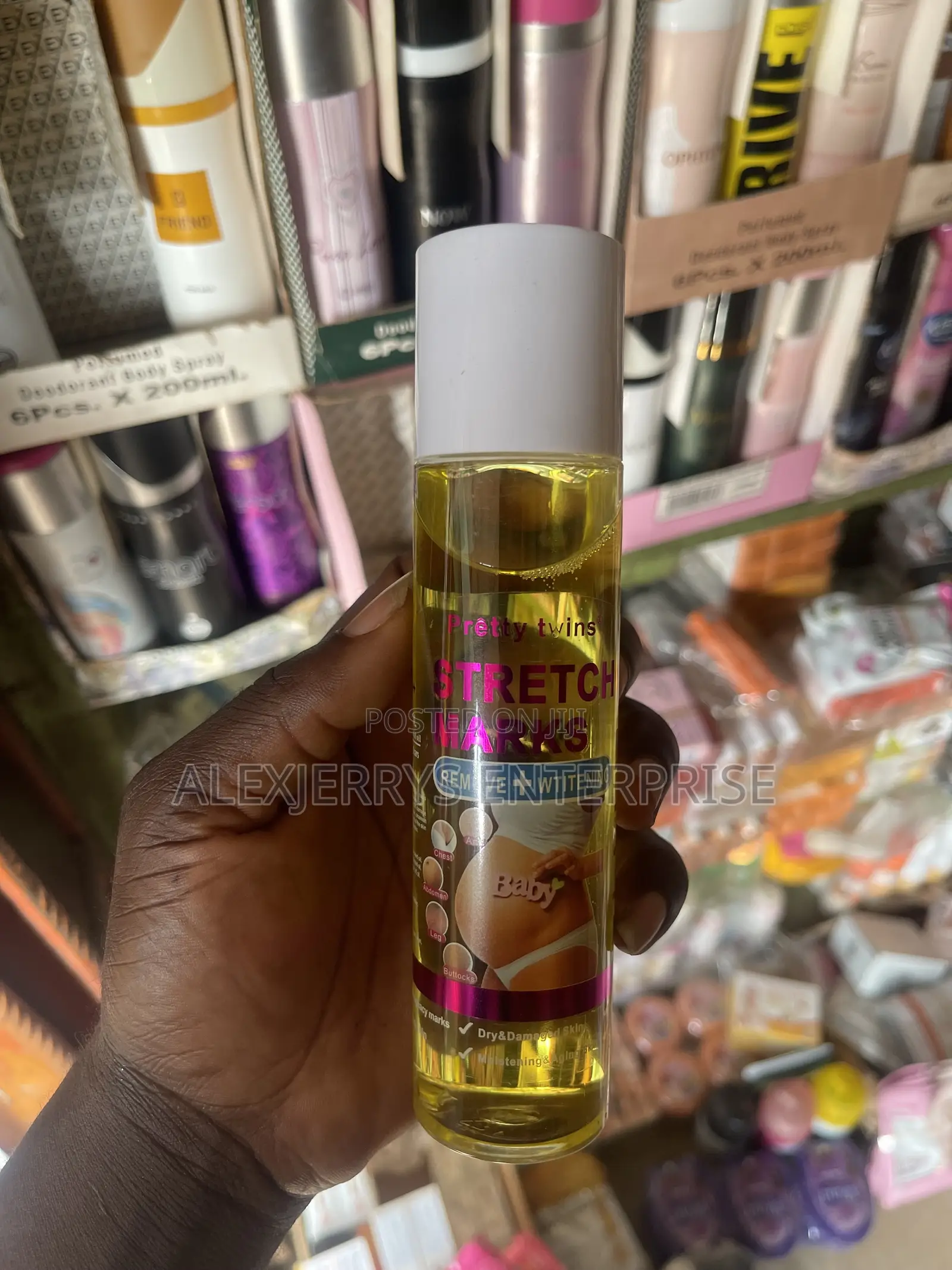 Pretty Twins Stretch Marks Removal Oil – Skin Care & Brightening Oil